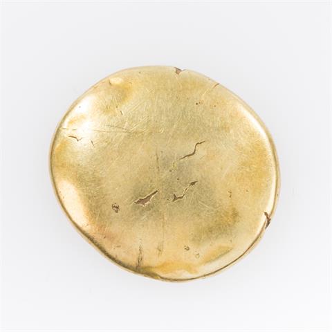 Ostgallien (Belgien)/ Gold - Statère uniface, ca. 60-25 v. Chr., Av: Glatt,