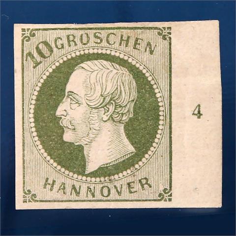 AD Hannover - 1861, 10 Gr. ungebraucht,