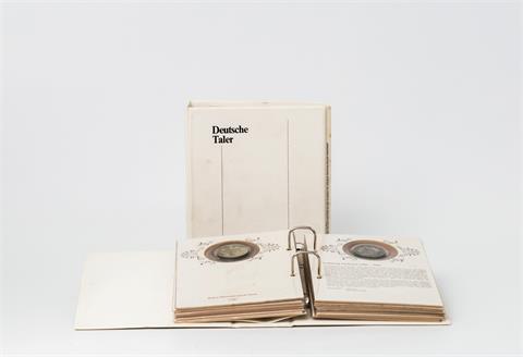 Deutsche Taler - Besondere Sammlung  in 2 Alben, 23 Stück,