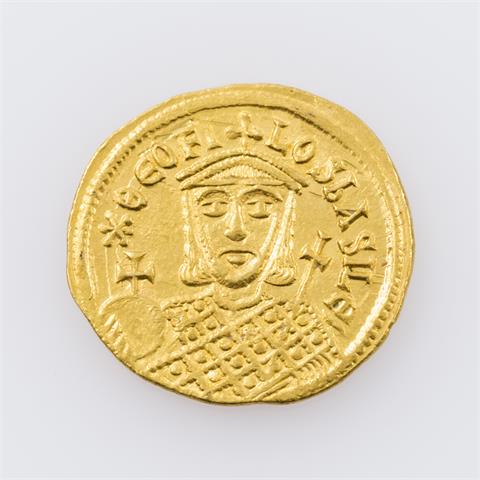 Byzantinisches Reich/Gold - Solidus 9.Jh.n.Chr./Constantinopolis, Theophilos (829-842 n.Chr.),