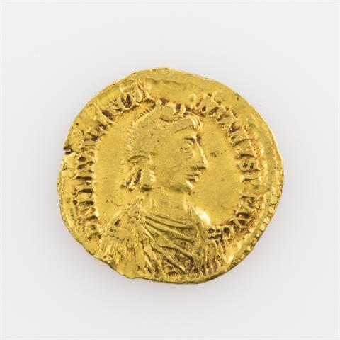Römisches Reich/Gold - Valentininanus III., 425-455, Solidus, Konstantinopel.