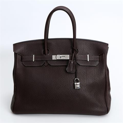 HERMÈS exquisite It-Bag "BIRKIN BAG 35", Koll. 2008.