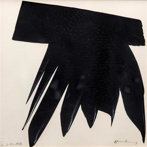 HARTUNG, HANS (1904-1989), "L-53-1973", informelle Komposition,