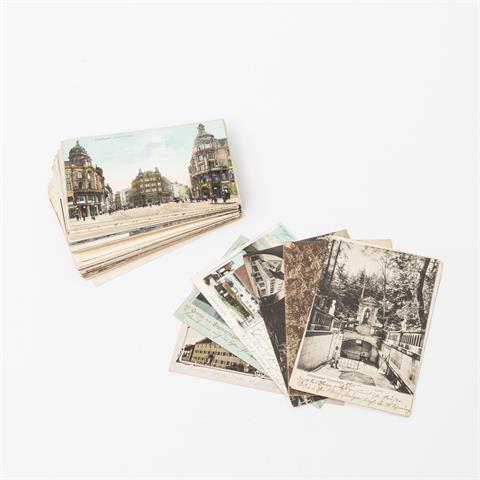 Deutschland/Österreich - ca. 1900-1920, Konvolut von 66 gelaufenen Ansichtskarten,