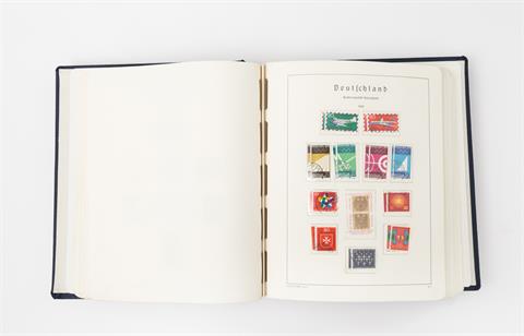 BRD - 1949 bis 1985, komplette postfrische + gest. Sammlung,