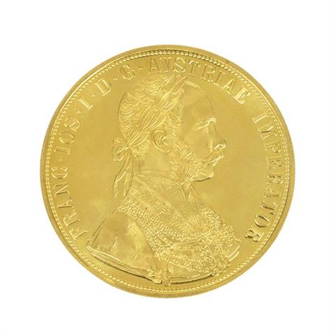 Österreich/Gold - 4 Dukaten 1915/NP, Franz Joseph, vz.,