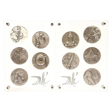Medaillen-Edition "Die Zehn Gebote" von Salvador Dalí,