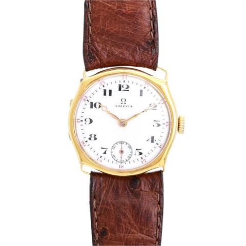 OMEGA Armbanduhr, ca. 1920er Jahre, Gold 14K.