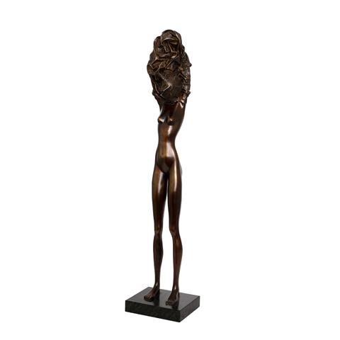 BRUNI, BRUNO (geb. 1935, ital. Künstler), "La divina", Bronze,