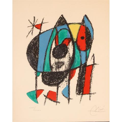 MIRO, JOAN (1893-1983), "Lithograph II", 1975,