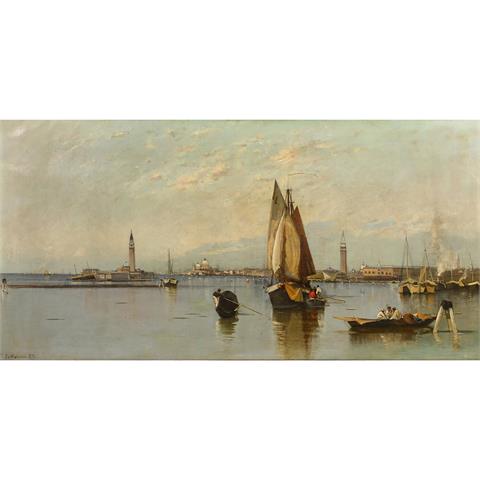 MALCHUS, CARL FREIHERR VON (Ludwigsburg 1835 - 1889 München), "Venedig"