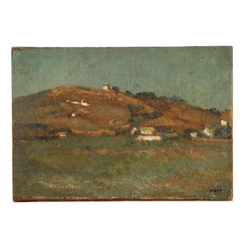 FAURE, AMANDUS (Hamburg 1874-1931 Stuttgart), „Landschaft bei Rom“,