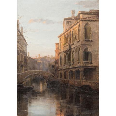 BÖHM, ADOLF (Waldenburg/Schlesien 1844-?), "Venedig",