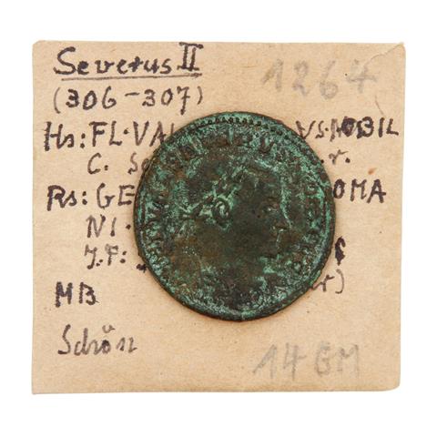Römische Soldatenkaiser - Valerius Severus / Severus II, 306/7 n. Chr., / Trier