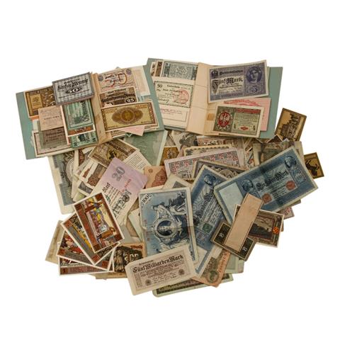 DR/Weimarer Republik - Fundgrube Banknoten,