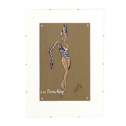 LEVASSEUR, ANDRÉ (geb. 1927 Paris, Zeichner u. Entwerfer 20. Jh.), "Les Doriss Girls”,