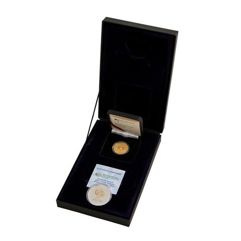 DEUTSCHLAND 100,-€ GOLD und Silbermedaille, 2006
