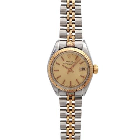 ROLEX Oyster Lady Datejust Damenuhr, ca. Anfang 1980er Jahre.