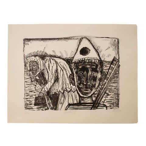 DIX, OTTO (1891 - 1969), "Masken I",