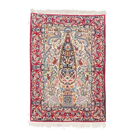 Orientteppich. ISFAHAN/IRAN, 20. Jh., ca. 167x114 cm.