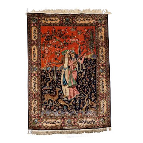 Orientteppich. IRAN, 20. Jh., ca. 185x125 cm.