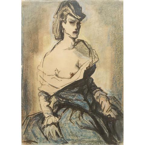 ZIEGLER, RICHARD (1891-1992), "Junge Dame im Abendkleid",