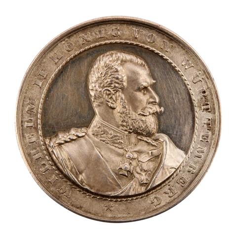 Württemberg - Silbermedaille 1905 auf das 25-jährige