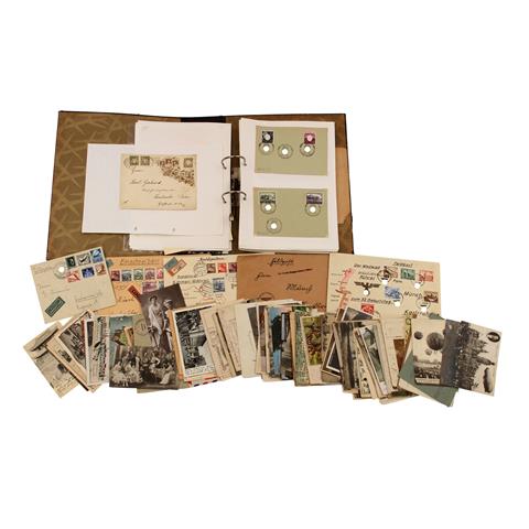 Deutsches Reich 1933-1945, Boxeraufstand, WK 1 etc. - Hochinteressantes Lot mit Karten und Briefen,