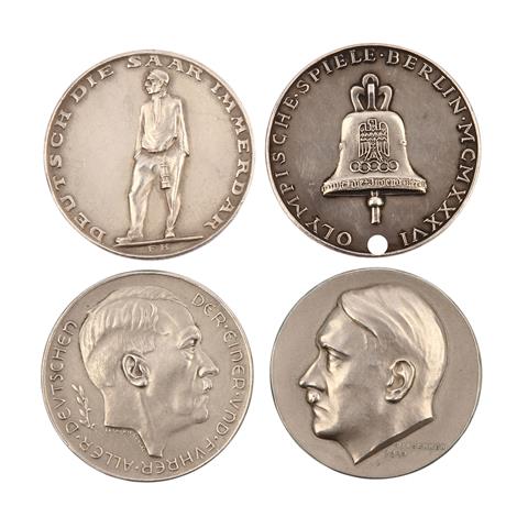 Deutsches Reich 1933-1945 - Konvolut Medaillen 4 Stück,