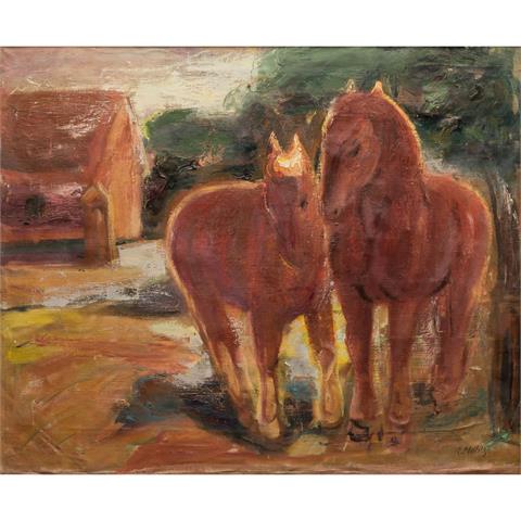 HOHLY, RICHARD (1902-1995)  "Pferde"