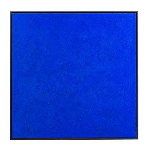 SCHLESINGER, HOLGER (Künstler 20./21. Jh), "Monochrom blau",