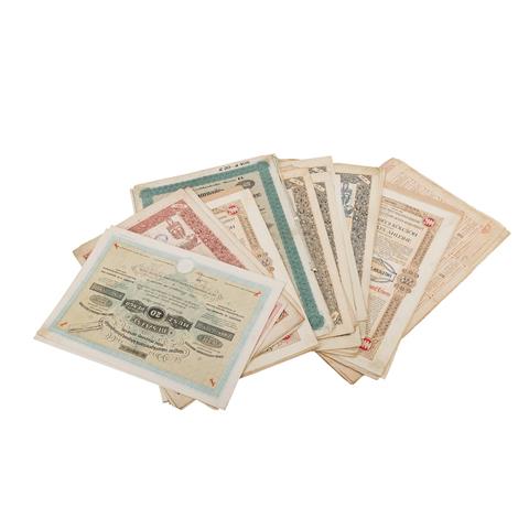 Anleihen / Obligationen - ca. 40 Stück ex ca. 1881/1926,