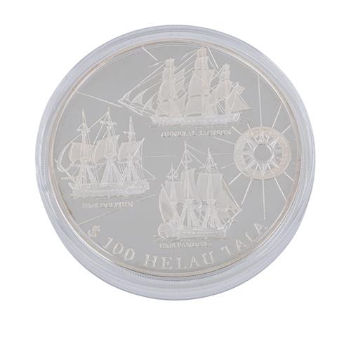 Tokelau unter neuseeländischer Verwaltung - 1 kg Silber zu 100 Tala 1996,