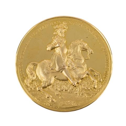 Baden-Baden/GOLD - Goldmedaille 1955 (unsigniert) 300. Geburtstag des