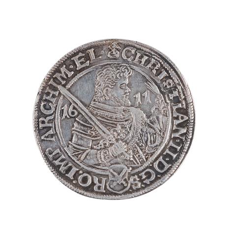 Sachsen - Taler 1611, Christian II., Johann Georg I. und August,