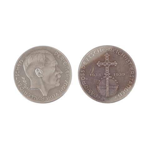 Deutsches Reich 1933-1945 - 2 Medaillen "Das Großdeutsche