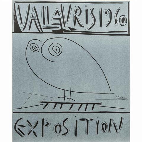 PICASSO, PABLO (1881-1973), "Vallauris 1960 Exposition",