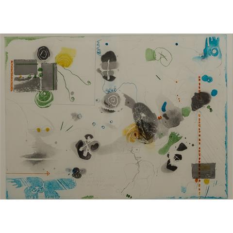 SANDIG, ARMIN (1929-2015), "Abstrakte Farbkomposition",