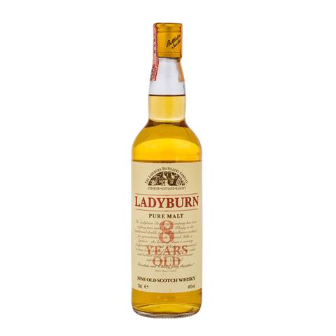 LADYBURN 8 years Pure Malt Scotch Whisky, rar,