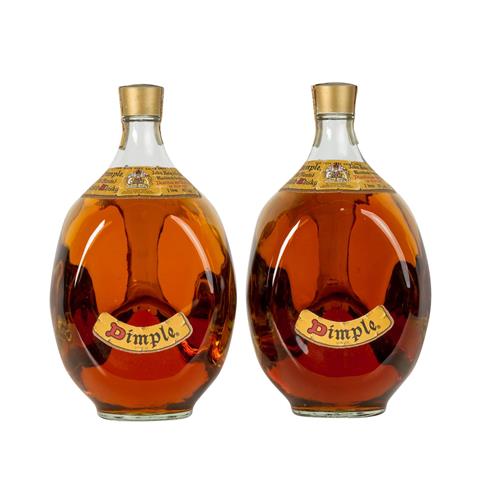 2 Flaschen Blended Scotch Whisky DIMPLE,