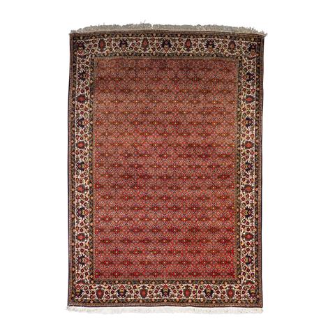 Orientteppich. MOUD/IRAN, 20. Jh., ca. 200x205 cm.