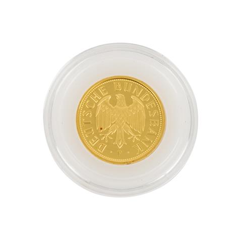 BRD/GOLD - 1 Deutsche Mark in GOLD 2001 F,
