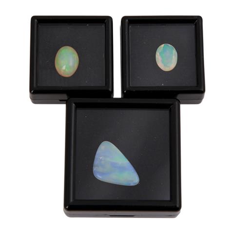 Konvolut 3 Crystal Opale