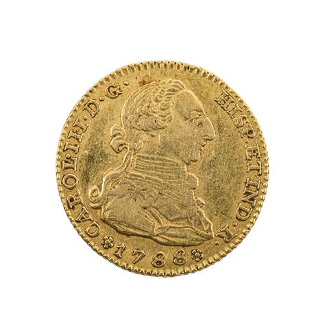 Spanien/GOLD - 2 Escudos 1788 M, Madrid,