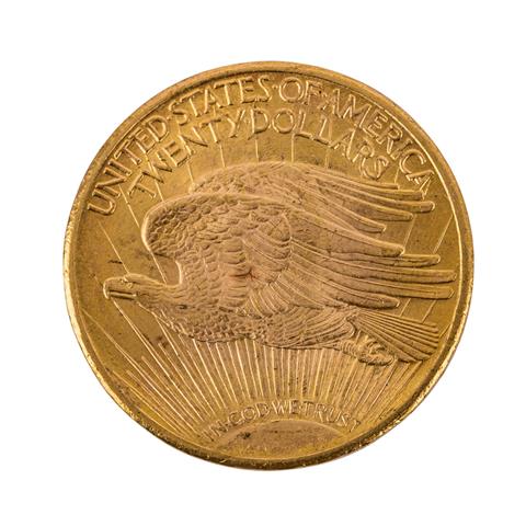 USA/GOLD - 20 Dollars 1924 Liberty Statue,