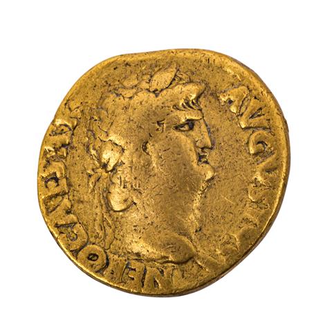 Römische Kaiserzeit/Gold - 1 Aureus 1 Jh.n.Chr., Nero (54-68n. Chr.),
