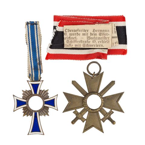 Deutsches Reich 1933-1945 - 2 Auszeichnungen,