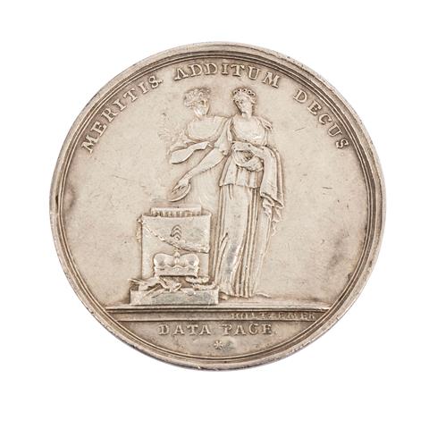 Silbermedaille 1803 von Holtzemer auf die Erlangung