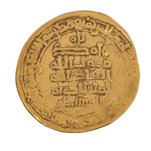 Abbasiden - Gold Dinar, unbestimmte Dynastie,