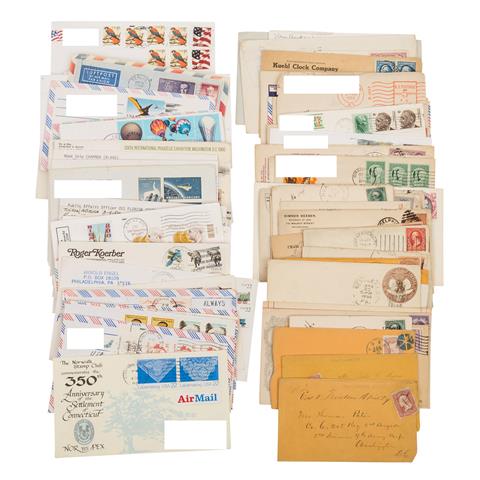 USA - ex 1870/2000, 85 covers about,